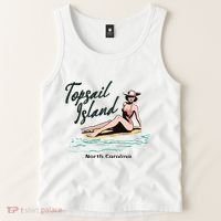Topsail Island North Carolina Tank Top thumb 2