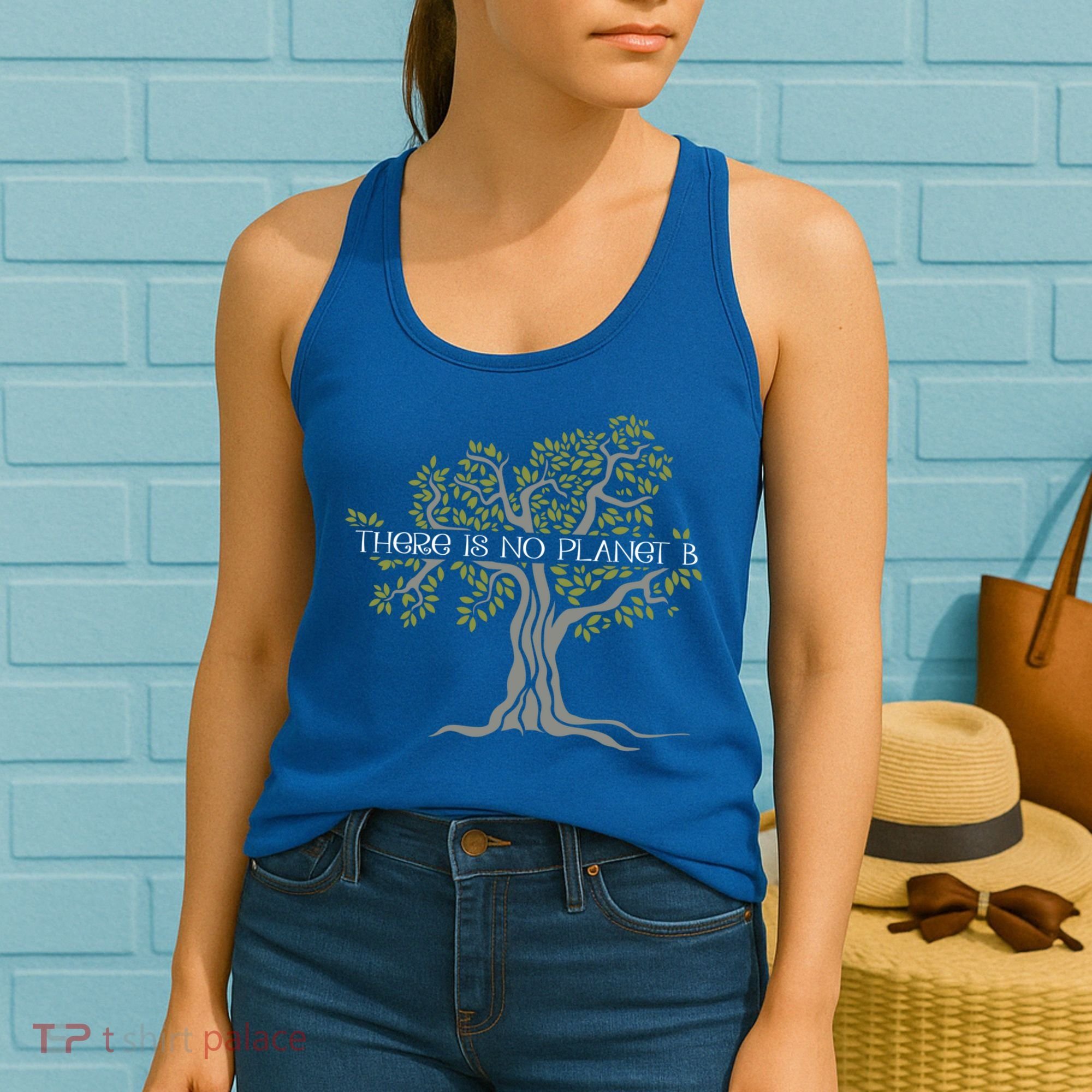 There Is No Planet B Earth Day Gift Women's Tank Top