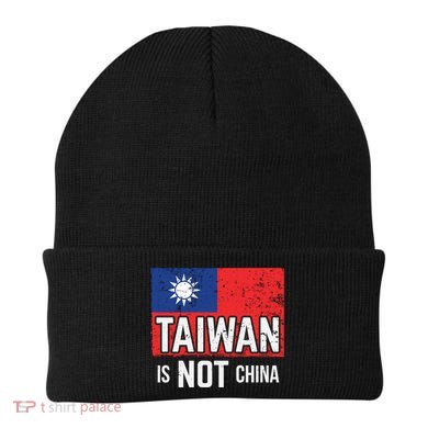 Taiwan Is Not China Support Independent Taipei Flag Gift Beanie
