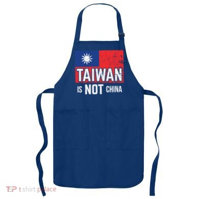 Taiwan Is Not China Support Independent Taipei Flag Gift Apron