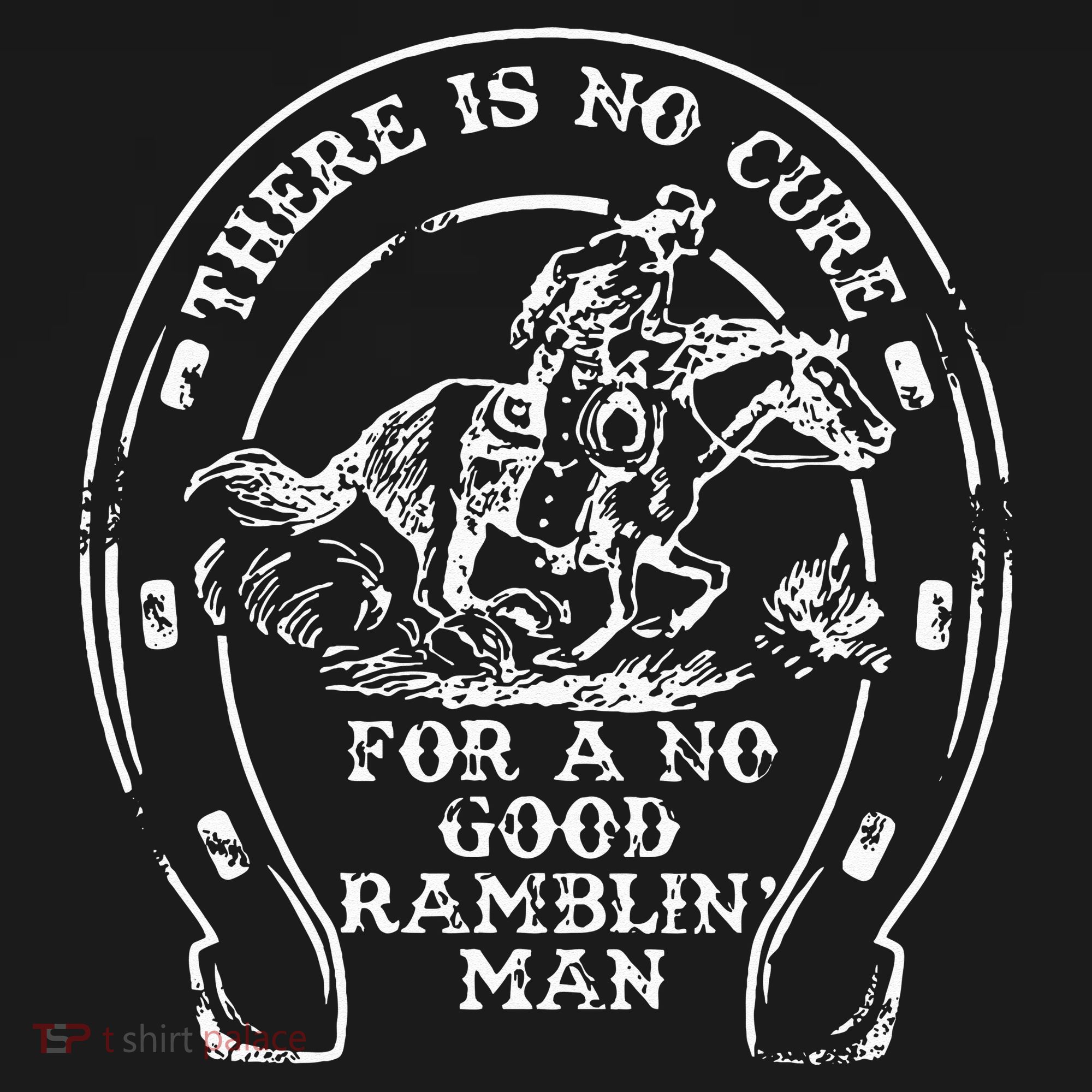 There Is No Cure For A No Good Ramblin' Man Quote Visor
