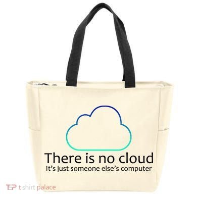 There Is No Cloud Tote Bag