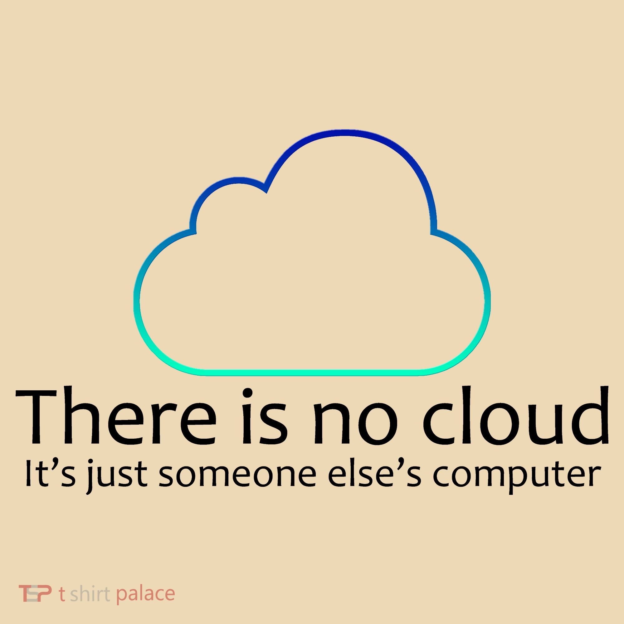 There Is No Cloud Tote Bag