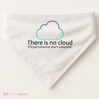 There Is No Cloud USA-Made Doggie Bandana thumb 0