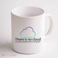 There Is No Cloud Coffee Mug thumb 1