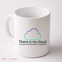 There Is No Cloud Coffee Mug thumb 0