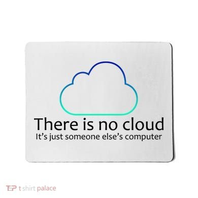 There Is No Cloud Mousepad