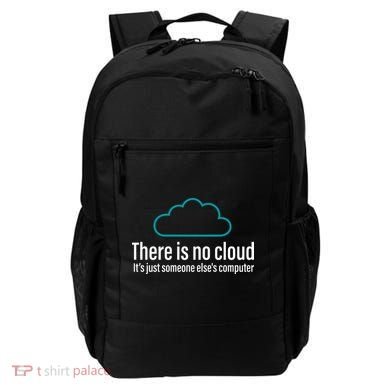 There Is No Cloud Computer Science Backpack