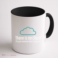 There Is No Cloud Computer Science Coffee Mug thumb 1