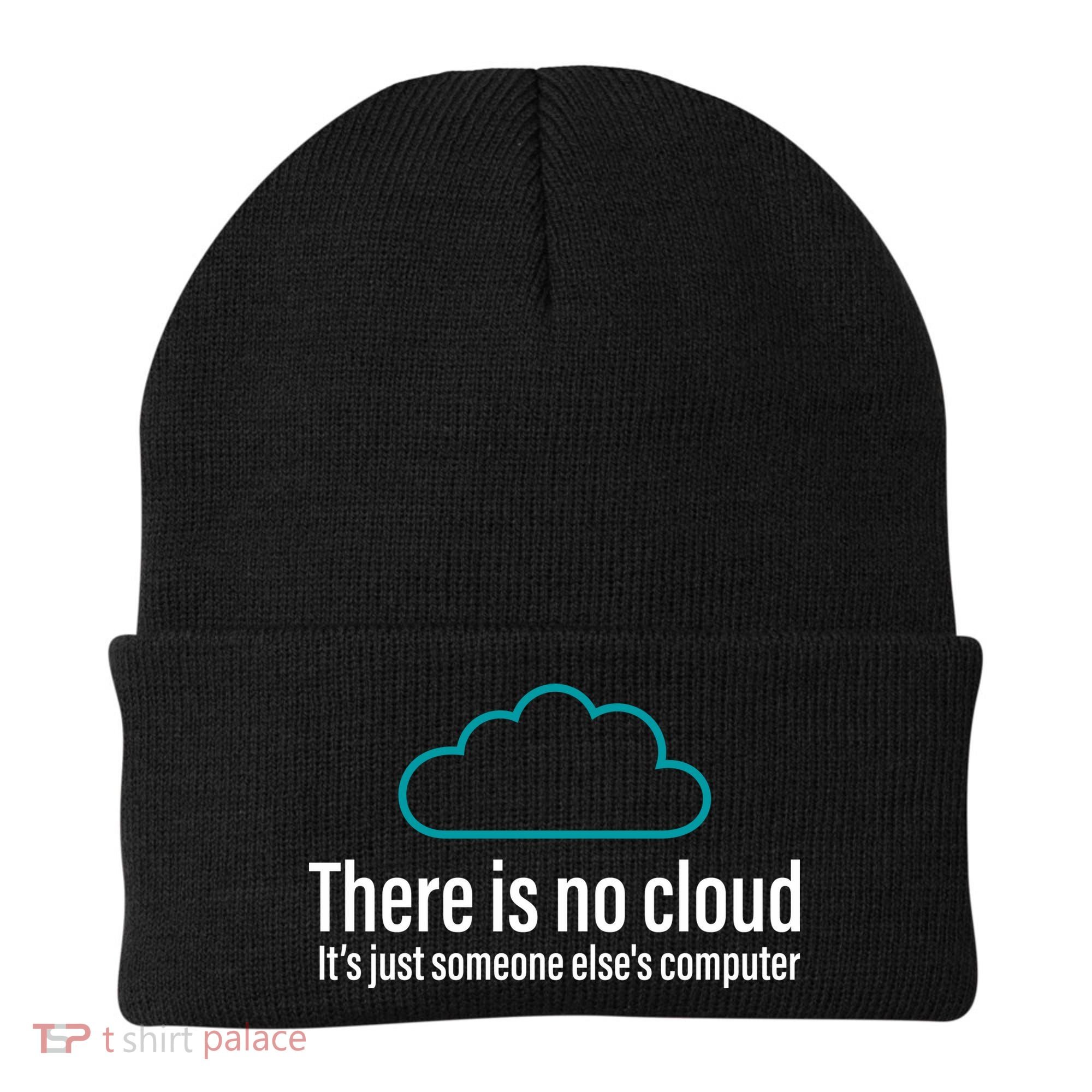 There Is No Cloud Computer Science Beanie
