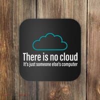 There Is No Cloud Computer Science Coaster thumb 0