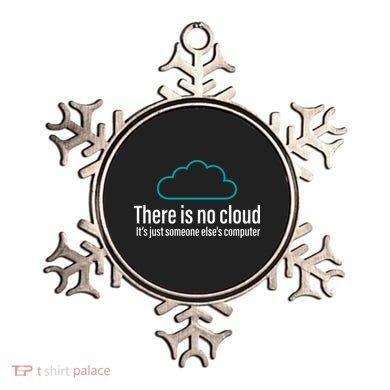 There Is No Cloud Computer Science Ornament