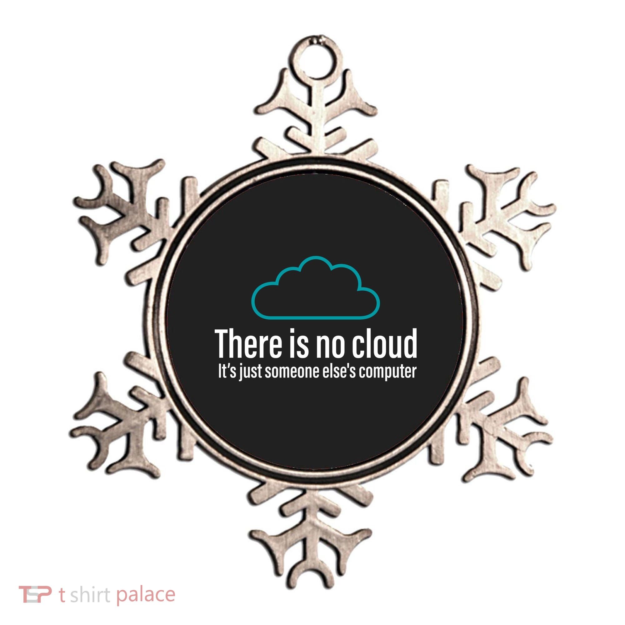 There Is No Cloud Computer Science Ornament