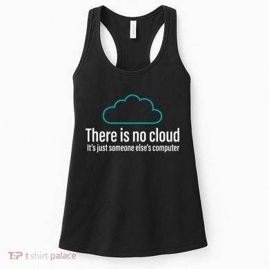 There Is No Cloud Computer Science Women's Tank Top