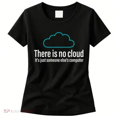 There Is No Cloud Computer Science Women's T-Shirt