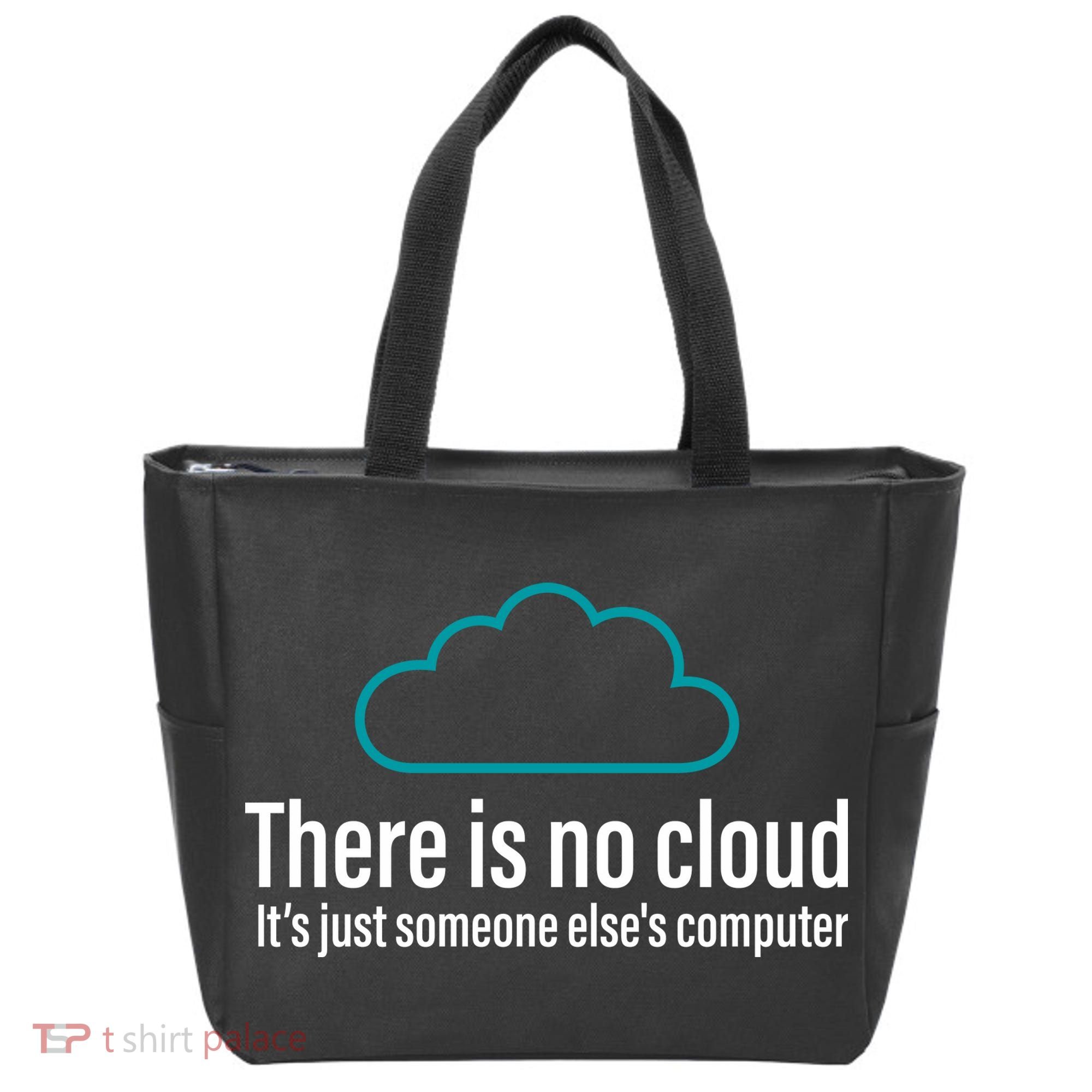 There Is No Cloud Computer Science Tote Bag