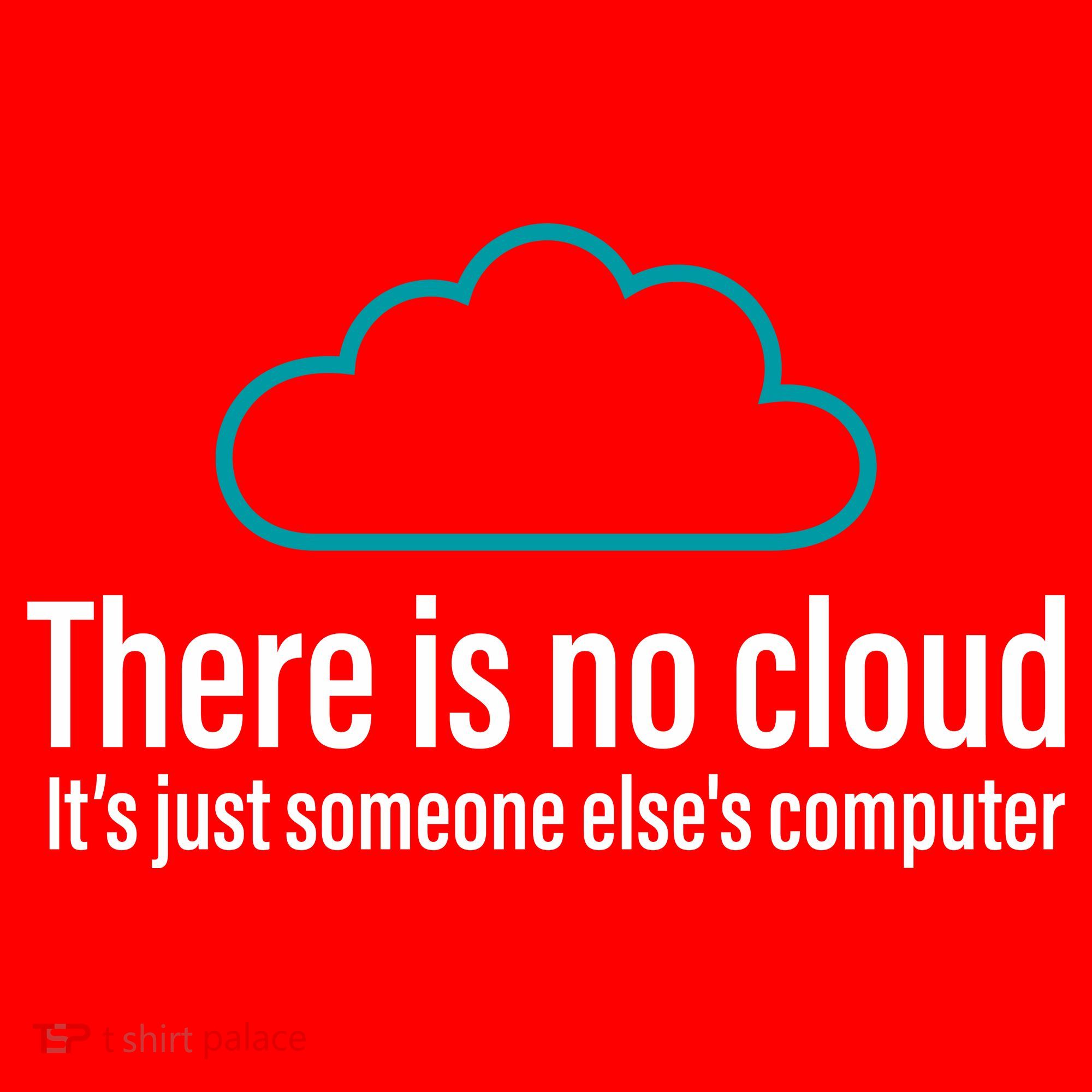 There Is No Cloud Computer Science Santa Hat