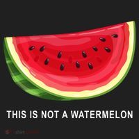 This Is Not A Watermelon Funny Women's Sweatshirt thumb 2