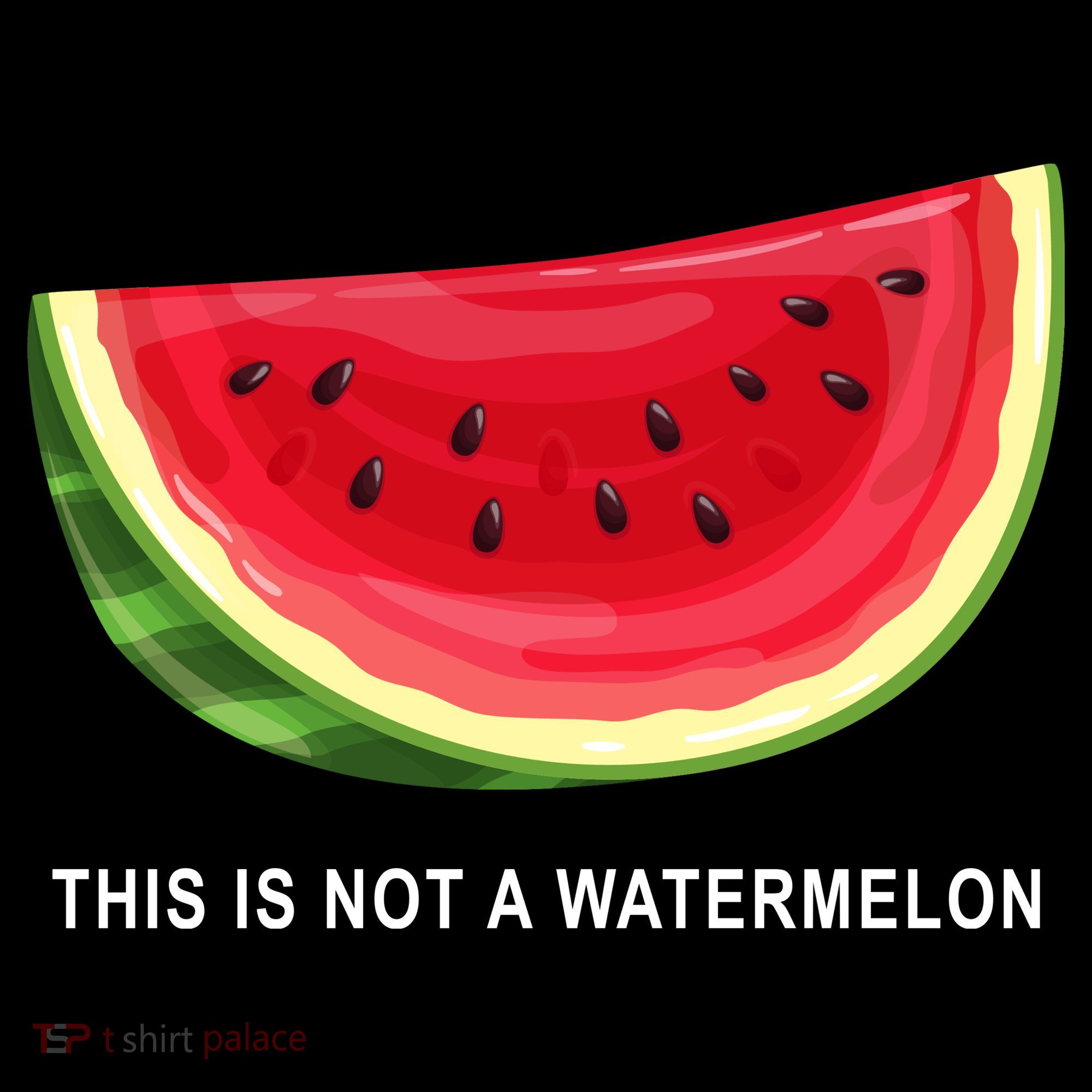 This Is Not A Watermelon Funny Tote Bag