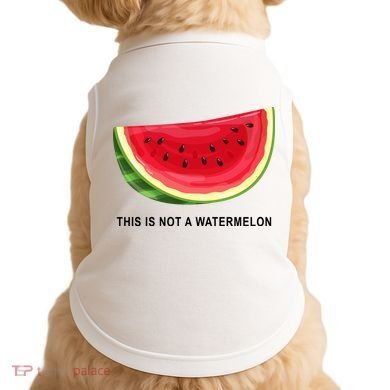 This Is Not A Watermelon Funny Doggie Tank