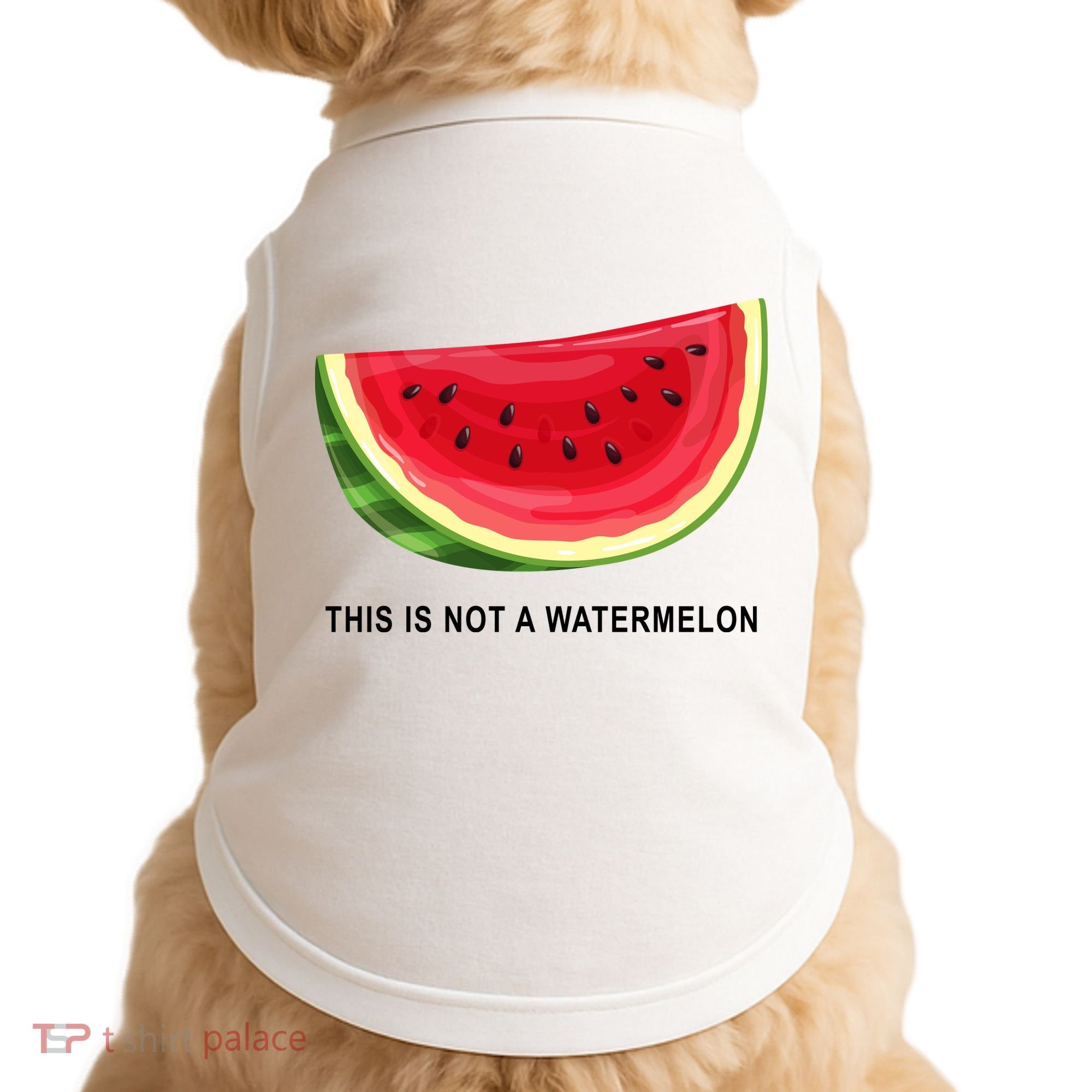 This Is Not A Watermelon Funny Doggie Tank