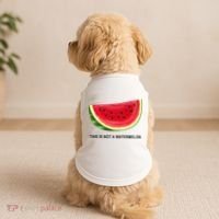 This Is Not A Watermelon Funny Doggie Tank thumb 2