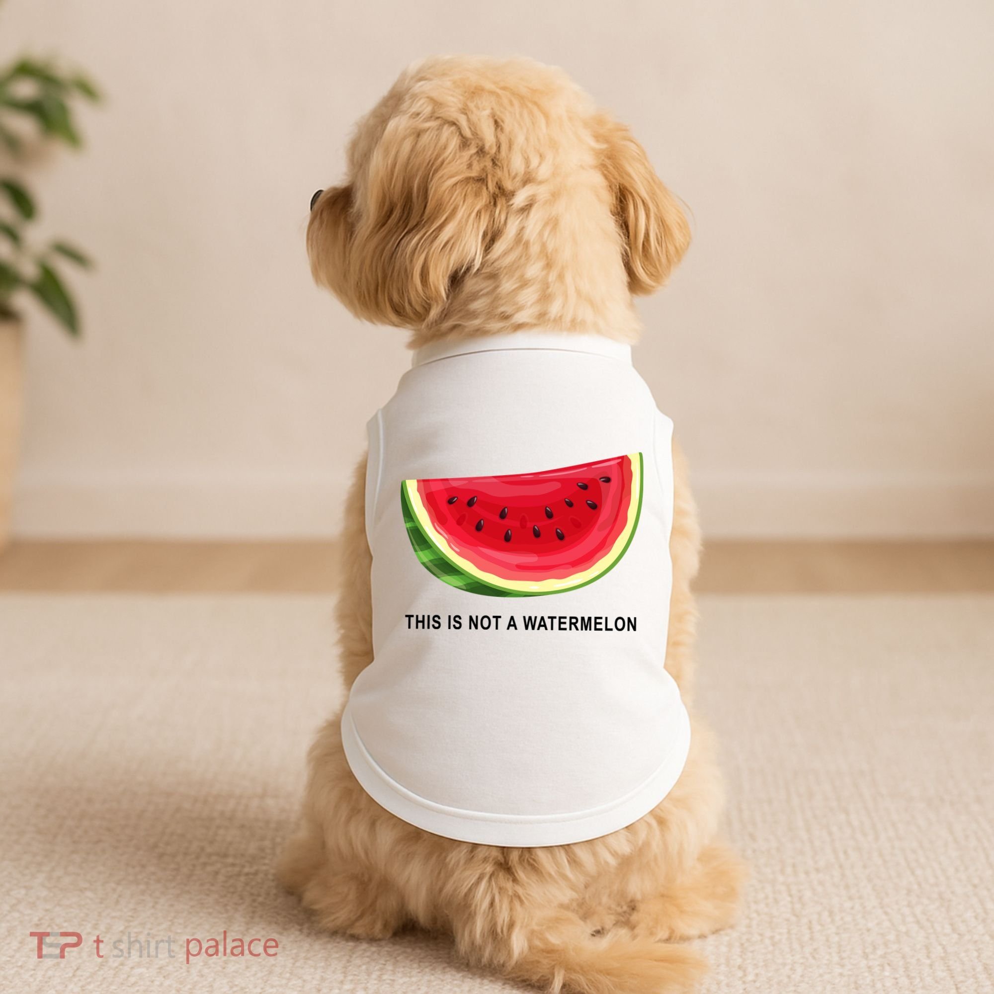 This Is Not A Watermelon Funny Doggie Tank