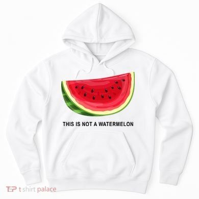 This Is Not A Watermelon Funny Hoodie