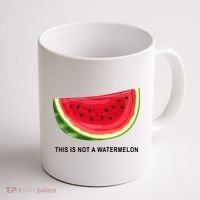 This Is Not A Watermelon Funny Coffee Mug thumb 1