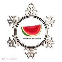 This Is Not A Watermelon Funny Ornament thumb 0