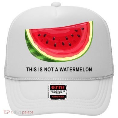 This Is Not A Watermelon Funny Hat