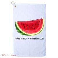 This Is Not A Watermelon Funny Golf Towel thumb 0