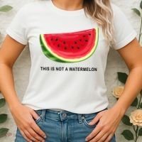 This Is Not A Watermelon Funny Women's T-Shirt thumb 2