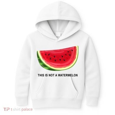 This Is Not A Watermelon Funny Kids Hoodie