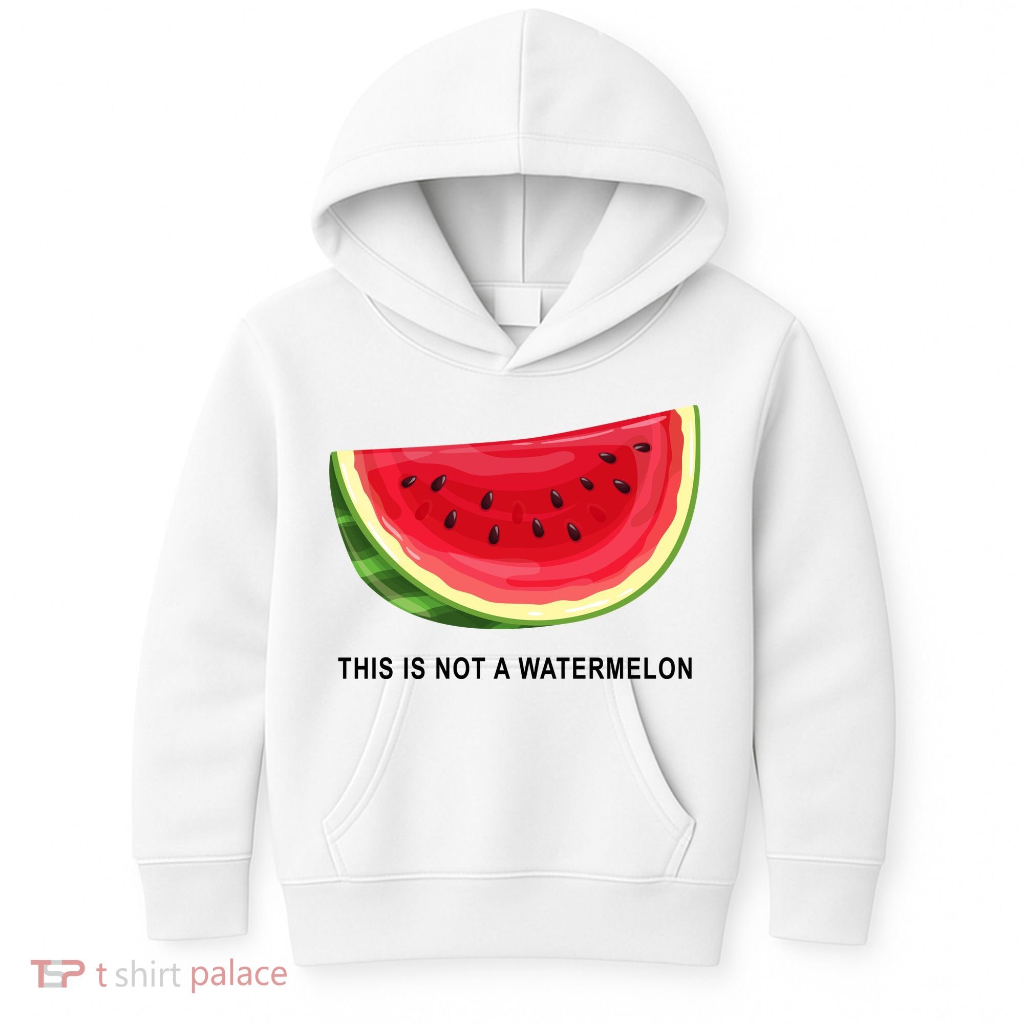 This Is Not A Watermelon Funny Kids Hoodie
