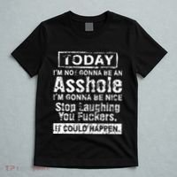 Today Im Not Gonna Be An Asshole Im Gonna Be Nice T-Shirt thumb 5
