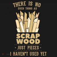 There Is No Scrap Wood Woodworking Woodworker Carpenter Backpack thumb 2