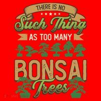 There Is No Such Thing As Too Y Bonsai Trees Gift Santa Hat thumb 1