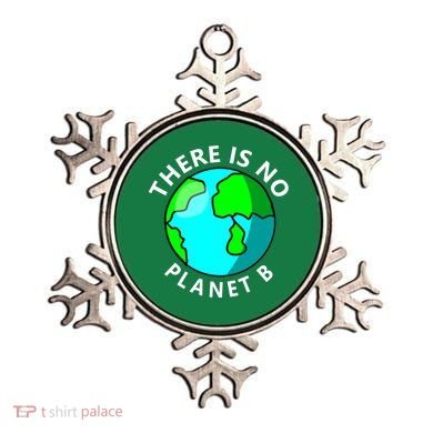There Is No Planet B Earth Day Ornament