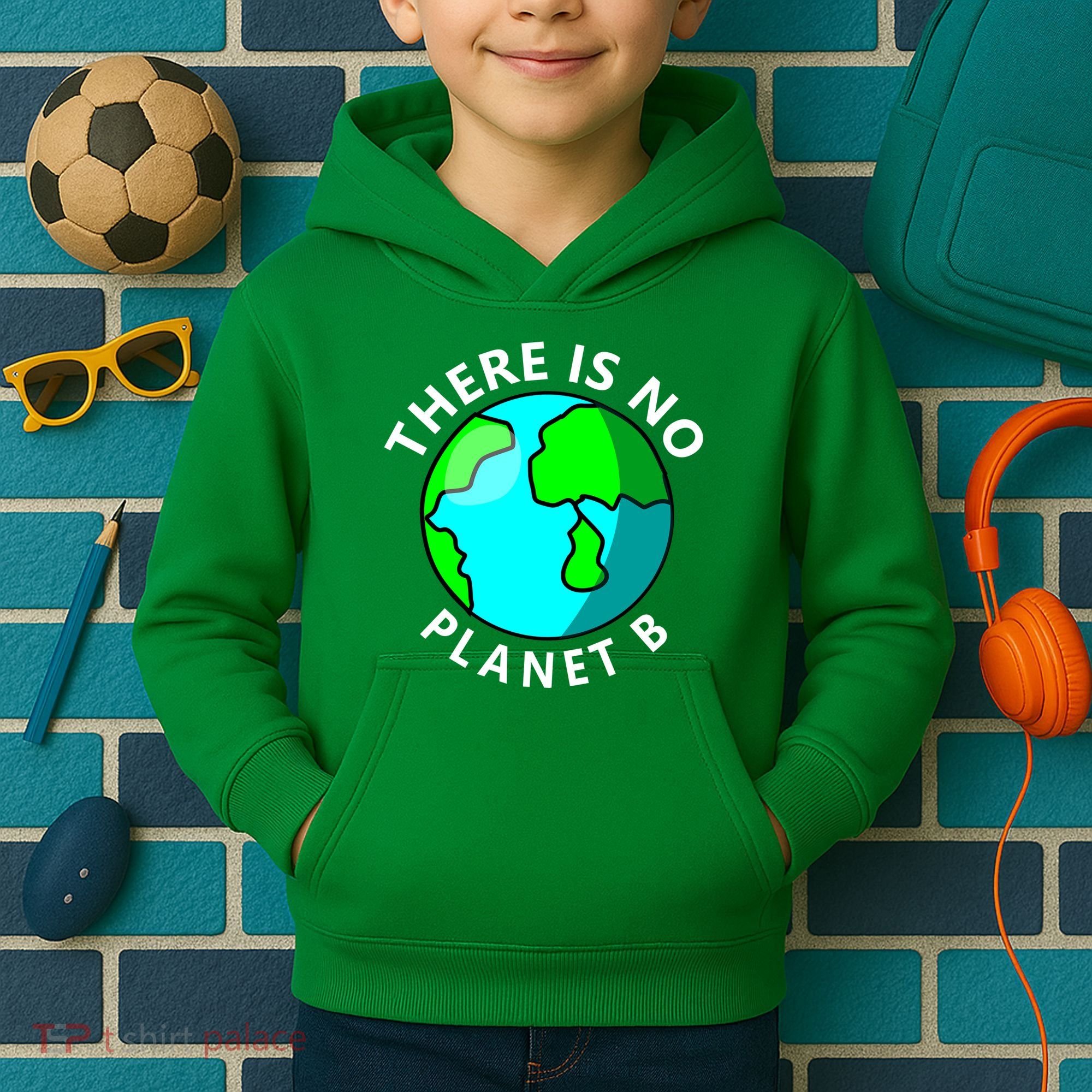 There Is No Planet B Earth Day Kids Hoodie