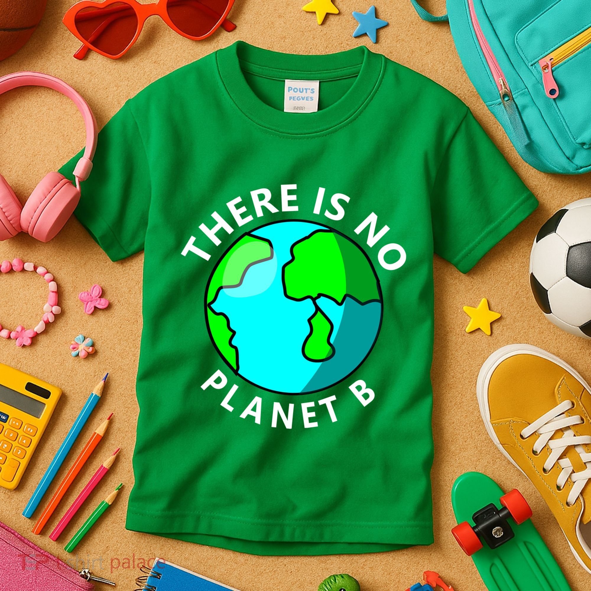 There Is No Planet B Earth Day Kids T-Shirt