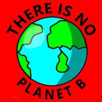 There Is No Planet B Earth Day Santa Hat thumb 1