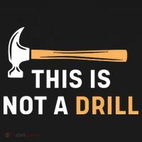 This Is Not A Drill Funny Carpenter Woodworking City Backpack thumb 2