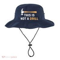 This Is Not A Drill Funny Carpenter Woodworking Bucket Hat thumb 0