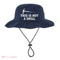 This Is Not A Drill Tools Hammer Builder Woodworking Bucket Hat thumb 0