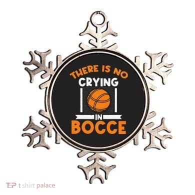 There Is No Crying In Bocce Ball Player Bocce Ornament