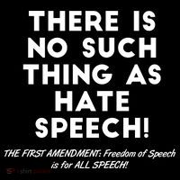 There Is No Such Thing As Hate Speech Backpack thumb 2