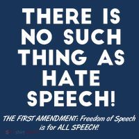 There Is No Such Thing As Hate Speech Women's Hoodie thumb 2