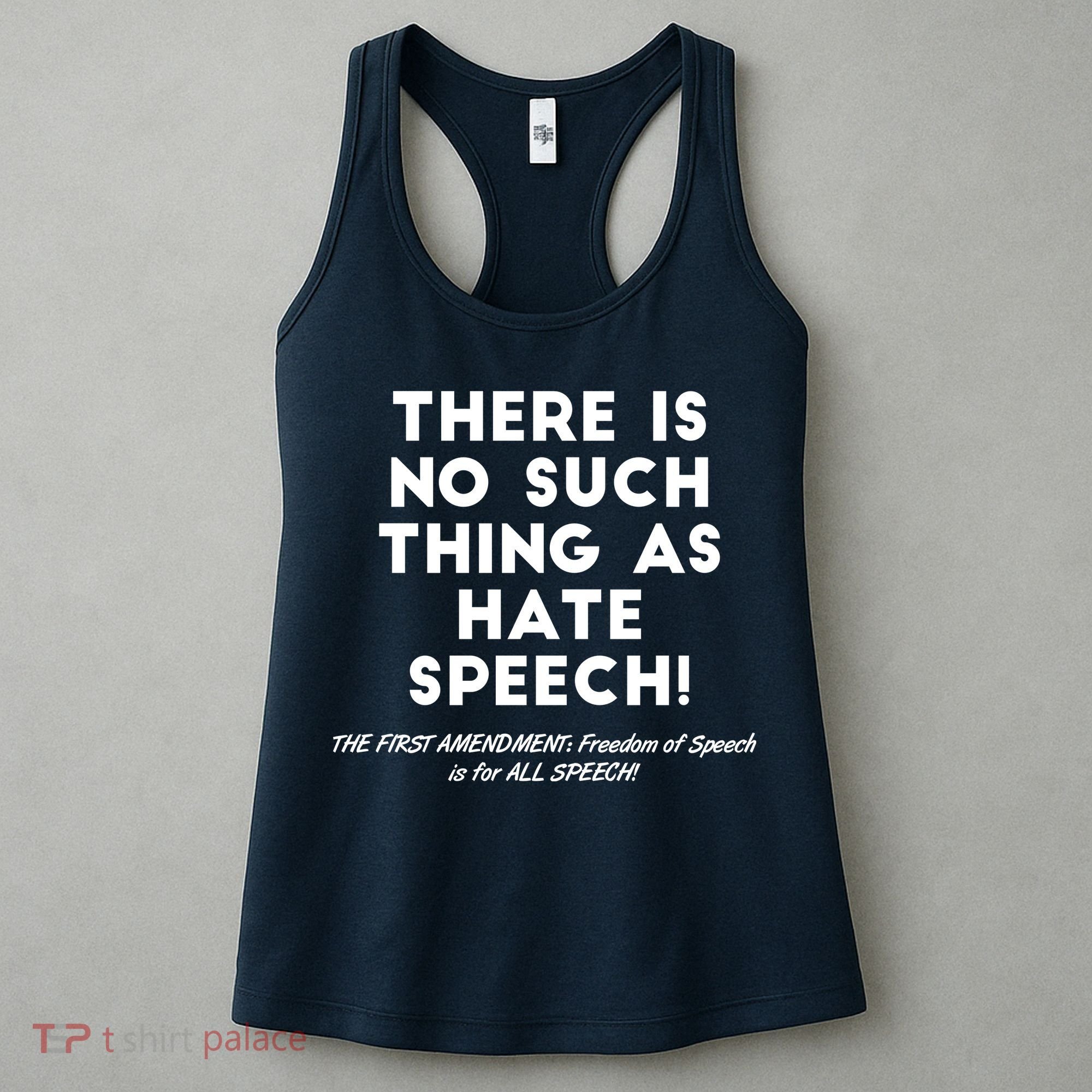 There Is No Such Thing As Hate Speech Women's Tank Top