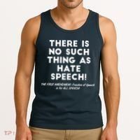 There Is No Such Thing As Hate Speech Tank Top thumb 3